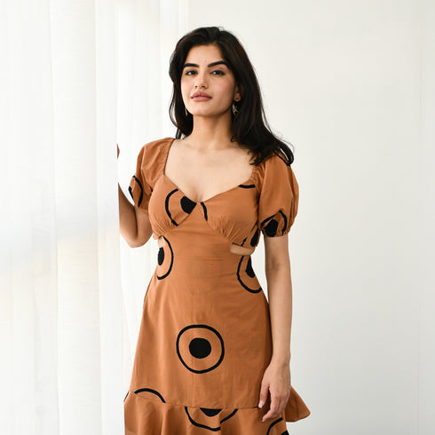Dot-Tastic Cotton Dress