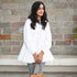 White Tiered Cotton Top