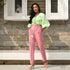 Blush Green Pink Co-ord Set