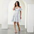 Greek Key Cotton Dress