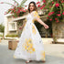 Lemon Drop Chiffon Dress