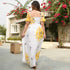 Lemon Drop Chiffon Dress