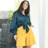 Blue Ensemble Shirt & Shorts