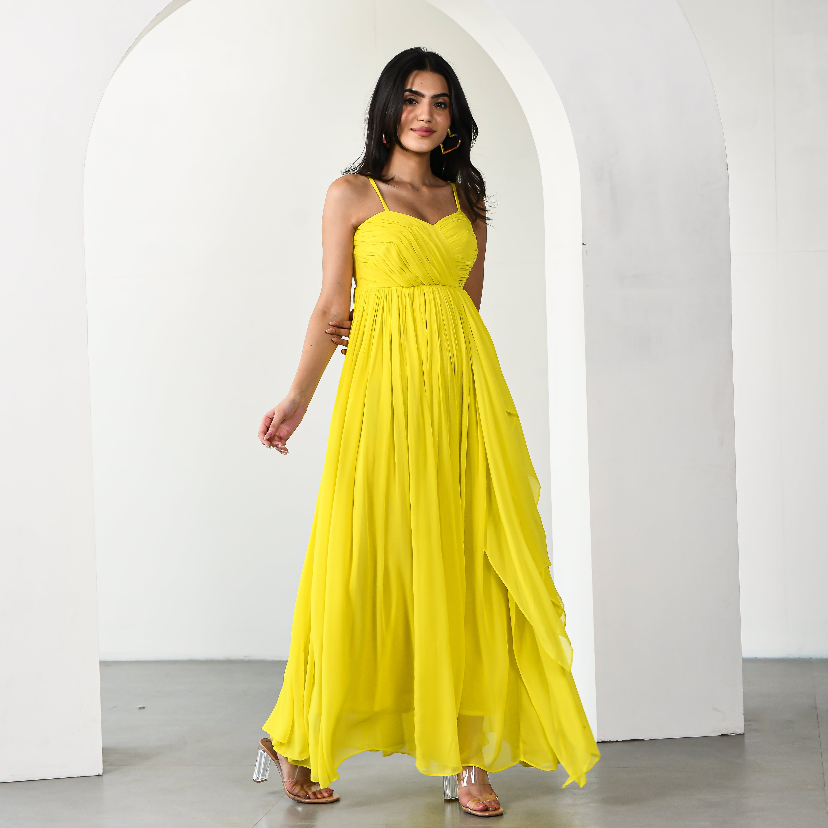 Daffodil Dream Long Dress