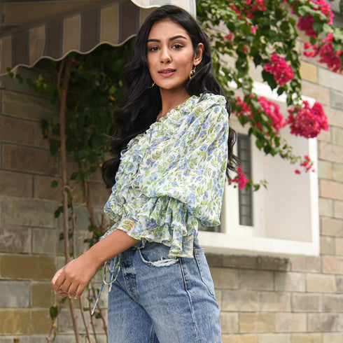 Belle Epoque Chiffon Top