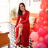 Garnet Georgette Long Dress