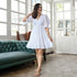 Snow Short Tier Dress