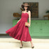 Scarlet Corduroy Dress