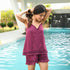 Wine Lace Nightwear