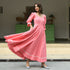 Salmon Moss Dress