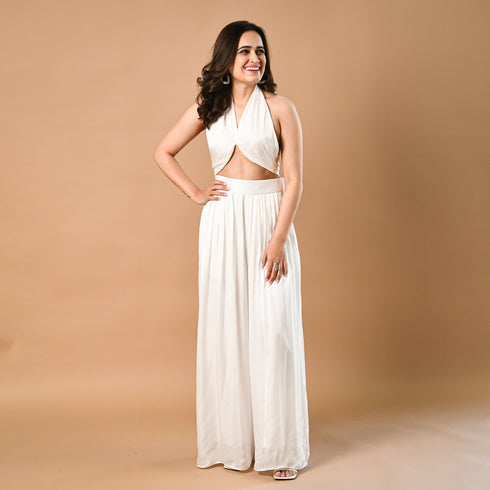 Powder White Co-ord Set