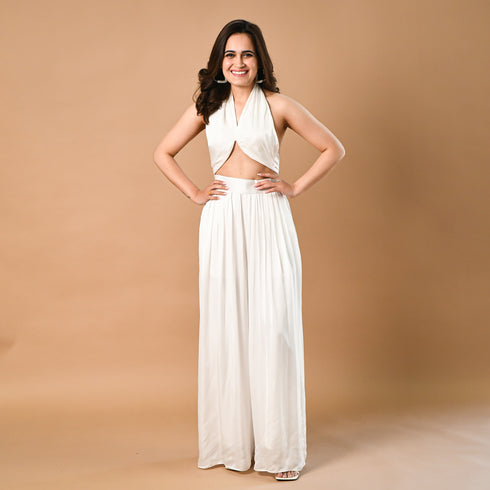 Powder White Co-ord Set