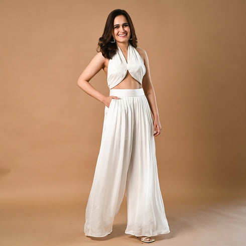 Powder White Co-ord Set
