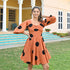 Leah Cotton Polka Dress