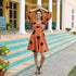 Leah Cotton Polka Dress