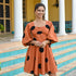 Leah Cotton Polka Dress