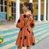 Leah Cotton Polka Dress