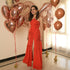 Juliette Satin Halter Dress