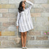 Tuffet Cotton Shirt Dress