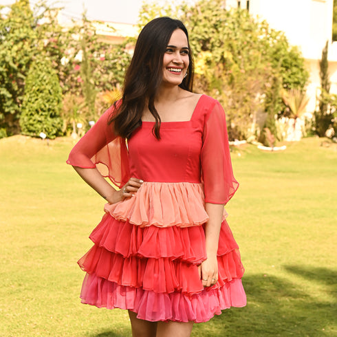 Callie Block Dress