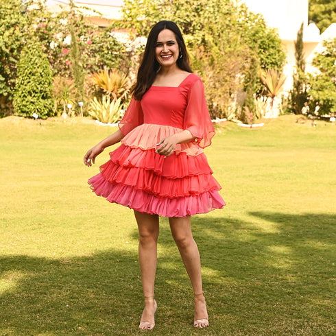 Callie Block Dress