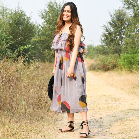 Raindrop Chiffon Jumpsuit