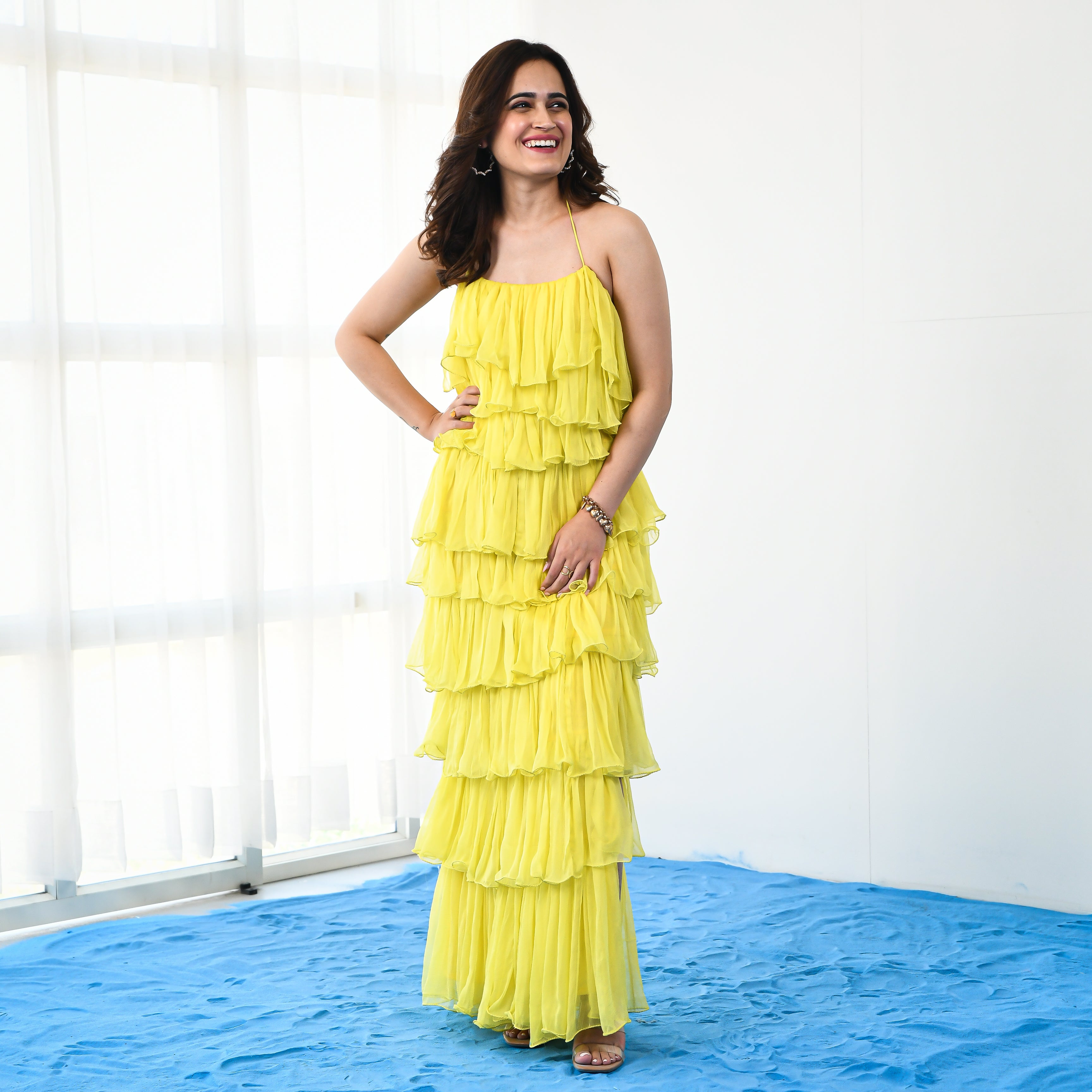 Canberra Yellow Long Dress