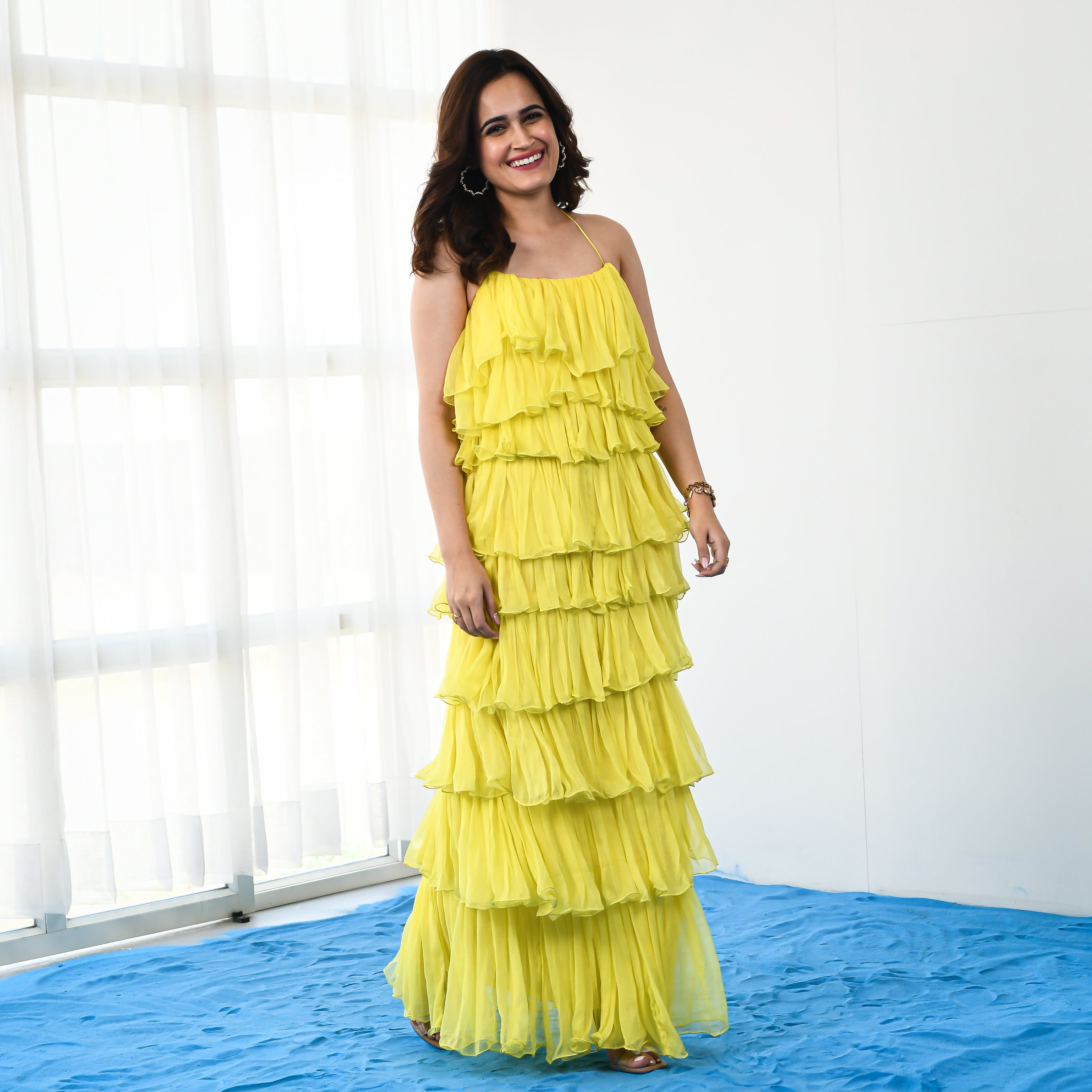 Canberra Yellow Long Dress