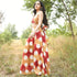 Fiery Red Cotton Co-ord set