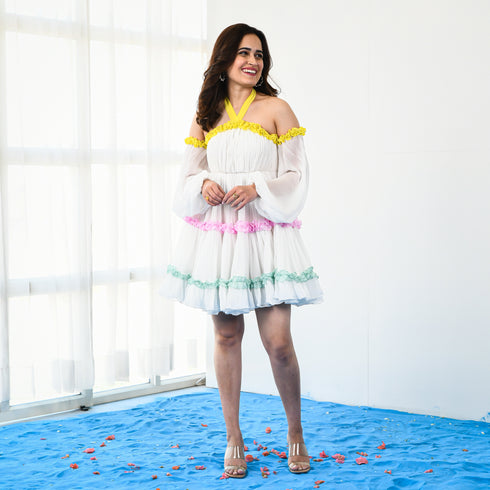 Unicorn Tier Short Dress