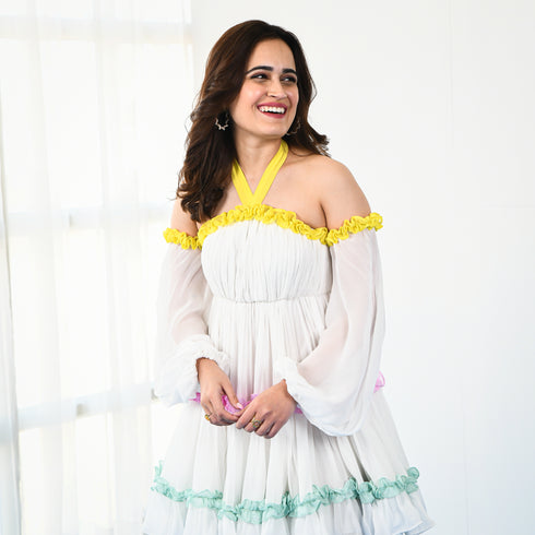 Unicorn Tier Short Dress