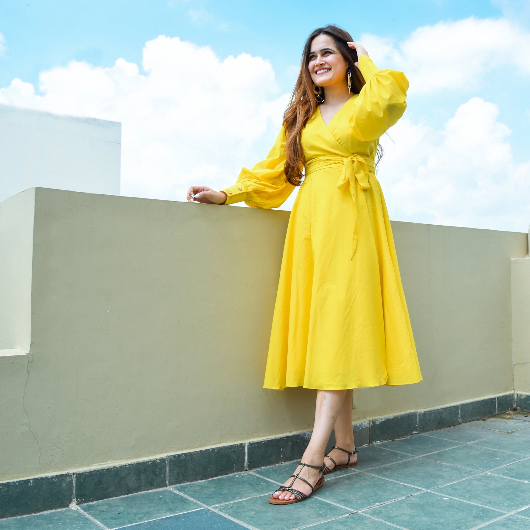 Sunrays Mulmul Co-Ord Set