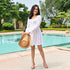 Ivory Corset Short Dress
