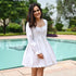 Ivory Corset Short Dress