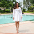Ivory Corset Short Dress