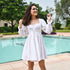 Ivory Corset Short Dress