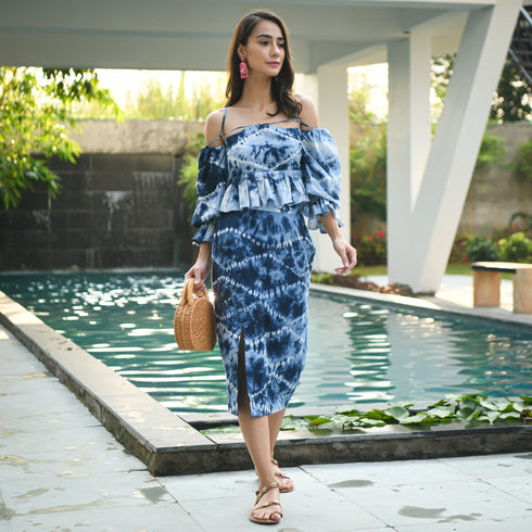 Aegean Blue Co-ord Set