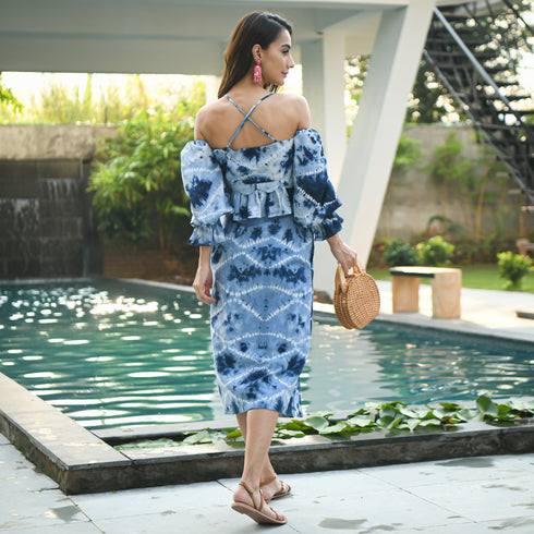 Aegean Blue Co-ord Set