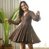 Hazel Lurex dress