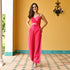 Virtual Pink Wraparound Co-ord Set