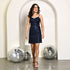 Glitter Blue Sequin Dress