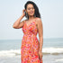 Multicolored floral Dress