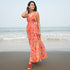 Multicolored floral Dress