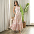 Verdant White Tier Dress