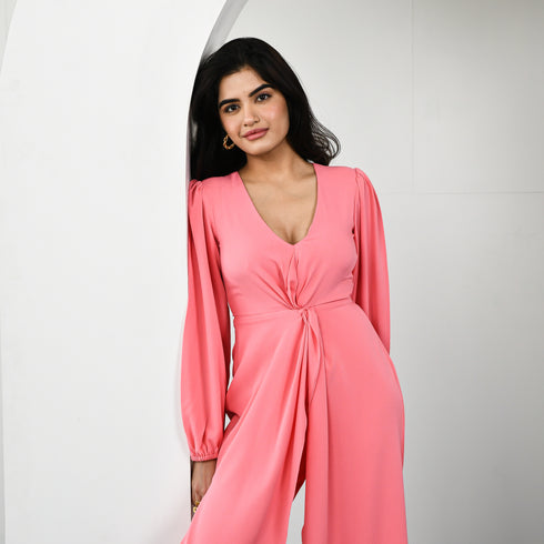 Melon Peach Jumpsuit