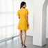 Chique Yellow Georgette Dress