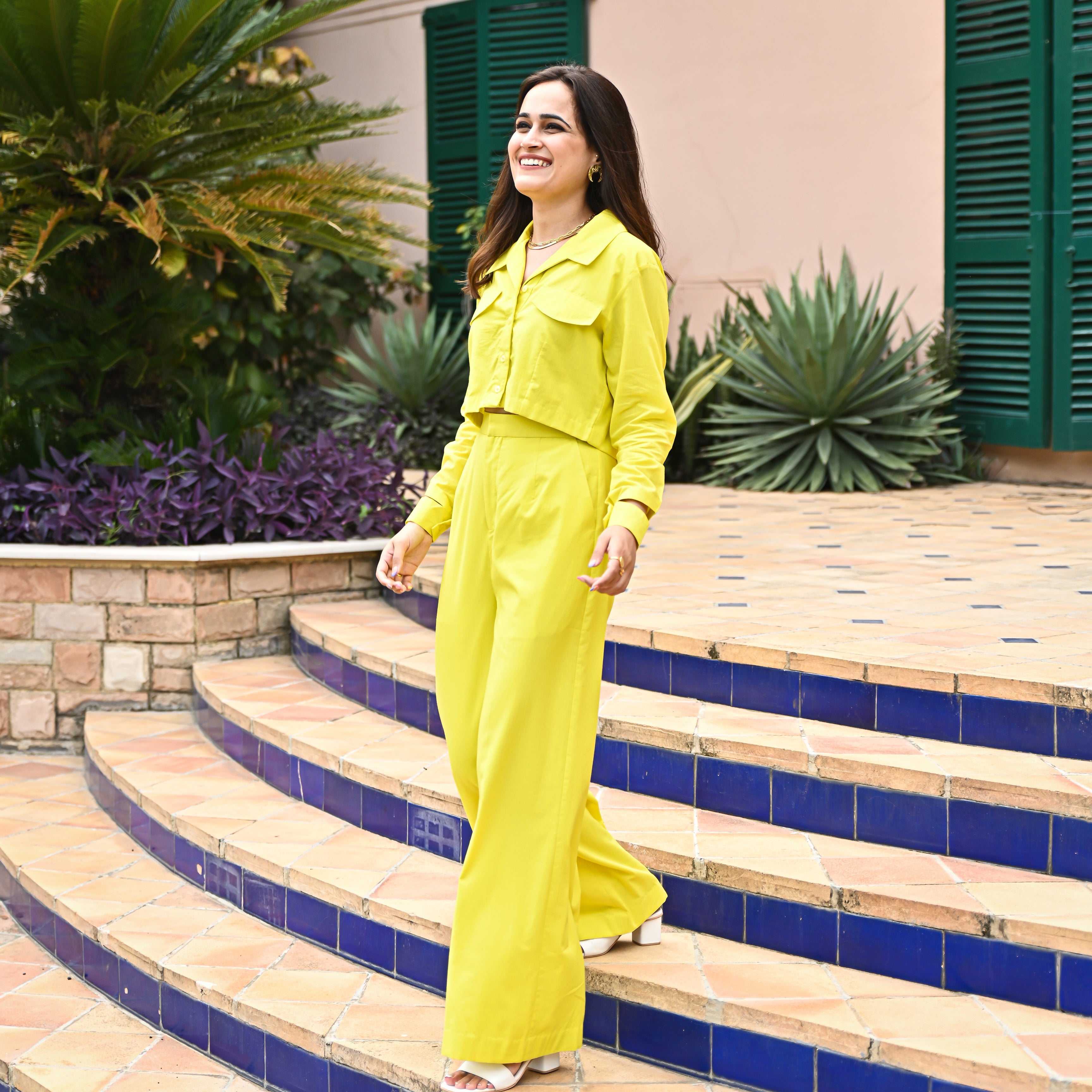 Blazing Yellow Co-ord Set