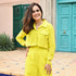 Blazing Yellow Co-ord Set