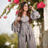 Malay Grey Co-ord Set