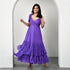 Iris Purple Long Dress